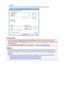 Page 393Click OK.
When you execute print, the document is printed with settings that match your purpose.
Important
•
When you select the  Always Print with Current Settings  check box, all settings specified on the
Quick Setup , Main , and  Page Setup  tabs are saved, and you can print with the same settings from the
next time as well.
•
In the  Commonly Used Settings  window, click Save... to register the specified settings .
Note
•
If the paper settings on the printer driver differ from the cassette paper...