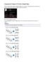 Page 562Copying Four Pages to Fit onto a Single PageWhen you select  4-on-1 copy for Layout  in Copy , you can copy four original pages onto a single sheet of
paper by reducing each image. Four different layouts are available.
Select  4-on-1 copy , then tap OK.
If you tap  Advanced  with 4-on-1 copy  selected, you can specify the orientation and the order of the
original.
Note
•
The order is the same regardless of the orientation.
•
When you select  Upper-left to right
•
When you select Upper-right to left
•...