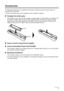 Page 117
Before Using the Printer
Accessories
The following accessories are available for this  printer. Confirm the product names when you 
purchase the accessories.
* Certain accessories may not be available in some countries or regions.
„ Portable Kit LK-62 series
This kit allows you to use the Canon printer in  location where a power outlet is unavailable. The 
kit contains a battery pack (A) and a battery attachment (B). To charge the battery, load the 
battery pack in the battery attachment, and attach it...