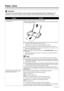 Page 7066Troubleshooting
Paper Jams
Important
If you need to turn off the printer to remove jammed  paper during printing, refer to “Printing from Your 
Computer” in the  User’s Guide on-screen manual to cancel print jobs before turning off the printer.
CauseAction
Paper jammed in the Paper Output Slot 
or the Rear Tray. Remove the paper following the procedure below.
(1)
Slowly pull the paper out, either from the Rear Tray or from the Paper Output 
Slot, whichever is easier.
z If the paper tears and a piece...