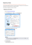 Page 301Registering a StampThis feature may be unavailable when certain printer drivers or operating environments are used.
You can create and register a new stamp. You can also change and re-register some of the settings of an
existing stamp. Unnecessary stamps can be deleted at any time.
The procedure for registering a new stamp is as follows:
Registering a New Stamp1.
Open the printer driver setup window
2.
Click  Stamp/Background...  (Stamp... ) on the Page Setup  tab
The Stamp/Background  (Stamp ) dialog...