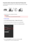 Page 40Preparations Before Using Canon Inkjet Cloud Printing CenterTo use the Canon Inkjet Cloud Printing Center, you need to follow the steps described below and register
the user information.1.
Check that the printer is connected to the Internet
Important
•
To use this function, you must connect this printer to the Internet.
2.
Remote UI startup
3.
Select  IJ Cloud Printing Center setup  -> Register with this service
4.
Follow the instructions displayed in the window, and run the authentication
5.
When the...