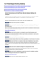 Page 414The Printer Stopped Working Suddenly
Cannot Communicate with the Printer After the Network Settings Are Changed
Cannot Communicate with the Printer over the Wireless LAN
Cannot Communicate with the Printer Using the Access Point Mode
Cannot Print from a Computer Connected to the NetworkCannot Communicate with the Printer After the Network Settings AreChanged
It may take a while for the computer to obtain the IP address, or you may need to restart your computer.
Search for the printer again after...