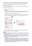 Page 72Printing from Computer or Smartphone with Google Cloud PrintWhen you send print data with Google Cloud Print, the printer receives the print data and prints it
automatically if the printer is turned on.
When printing from a smartphone, tablet, computer, or other external device by using Google Cloud Print, load paper into the printer in advance.1.
Make sure that the printer is turned on
Note
•
If you want to send the print data from an outside location, turn on the printer in advance.
2.
Send print data...