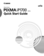 Page 1Photo Printer
Series
Quick Start Guide
QT5-0297-V01XXXXXXXX ©CANON INC.2006PRINTED IN VIETNAM
Canon U.S.A., Inc.
One Canon Plaza, Lake Success, NY 11042, U.S.A.
Canon Inc.
30-2, Shimomaruko 3-chome, Ohta-ku, Tokyo 146-8501, Japan
Canon Canada, Inc.
6390 Dixie Road, Mississauga, Ontario, L5T 1P7, Canada
Canon Latin America, Inc.
703 Waterford Way, Suite 400, Miami, FL 33126, U.S.A.
Canon Mexicana
Boulevard Manuel Avila Camacho No. 138 PB
y Pisos 15, 16 y 17, Colonia Lomas de Chapultepec
Delegación Miguel...