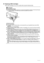 Page 3632Routine Maintenance
„Replacing FINE Cartridges
When FINE Cartridges run out of ink, re place them using the following steps.
Important
Handling FINE Cartridges
zOnce the protective tape is removed, do not touch the electrical contacts or Print Head Nozzles 
on a FINE Cartridge. The printer may not print out properly if you touch it.
(A) Electrical Contacts
(B) Print Head Nozzles
z To maintain optimal printing quality, we recommend the use of specified Canon brand FINE 
Cartridges.
Refilling ink is not...