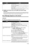 Page 5551
Troubleshooting
„ POWER Lamp Flashes Green and ALARM Lamp Flashes Orange 
Alternately
Disconnect the printer cable from the printer, turn the printer off, and then unplug the printer from 
the power supply. Plug the printer back in and turn  the printer back on after leaving it for a while.
If the problem is not resolved, cont act your Canon Service representative.
Error Message Appears on the Screen
„Writing Error/Output E rror/Communication Error
Sixteen Flashes: Ink level cannot be 
detected. Ink...