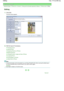 Page 117Advanced Guide > Printing from a Computer > Printing with the Bundled Application Software > Printing Layout > Editing
Editing
1.Click Edit.
The Edit screen appears.
2.Edit the layout if necessary.
Changing Layout
Adding Photos
Swapping Positions of Photos
Replacing Photos
Changing Position, Angle and Size of Photos
Cropping Photos
Printing Dates on Photos
Adding Text to Photos
Note
The edit information will be discarded if you exit Easy-PhotoPrint EX without saving the edited layout.
It is recommended...