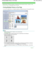 Page 152Advanced Guide > Printing from a Computer > Printing with the Bundled Application Software > Appendix 1: Easy-PhotoPrint EX Settings > Printing Multiple Photos on One Page
Printing Multiple Photos on One Page
You can print multiple photos on one page by selecting a multiple-photo layout in the Layout/Print screen.
Note
See the following section for details on how to select photos.
Selecting a Photo
The available number of photos and layout may vary depending on the media type.
Photos are arranged in the...