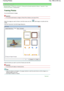 Page 169Advanced Guide > Printing from a Computer > Printing with the Bundled Application Software > Appendix 1: Easy-PhotoPrint EX Settings > Framing Photos
Framing Photos
You can add frames to images.
Important
You cannot add frames to images in Photo Print, Stickers, and Layout Print.
Select the image you want to frame in the Edit screen and click 
 (Edit Image) or double-click the
image.
Click the Frame tab in the Edit Image dialog box.
Select the frame you want to use from Frames and click OK.
Important
You...