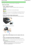 Page 282Advanced Guide > Troubleshooting > Print Results Not Satisfactory > Colors Are Unclear
Colors Are Unclear
Check 1: Enable color correction.
When printing photographs or other graphics, enabling color correction in the printer driver may
improve color.
Select Vivid Photo in the Effects sheet in the printer properties dialog box.
Select Color Options in the pop-up menu in the Print dialog box, and then select Vivid Photo on the
Color Mode.
In Mac OS X v 10.4.x or Mac OS X v 10.3.9, select Special Effects...