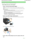 Page 293Advanced Guide > Troubleshooting > Printer Moves But Ink Is Not Ejected
Printer Moves But Ink Is Not Ejected
Check 1: Are the Print Head nozzles clogged?
Print the Nozzle Check Pattern to determine whether the ink ejects properly from the print head
nozzles.
Refer to Routine Maintenance for the Nozzle Check Pattern printing, Print Head Cleaning, and Print
Head Deep Cleaning.
If the Nozzle Check Pattern is not printed correctly:
After performing the Print Head Cleaning, print the Nozzle Check Pattern and...