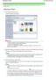 Page 86Advanced Guide > Printing from a Computer > Printing with the Bundled Application Software > Printing Photos >
Selecting a Photo
Selecting a Photo
1.Click Photo Print from Menu.
The Select Images screen appears.
Important
The reduced images (thumbnails) displayed in the screen may appear as follows:
- A black line appears along an edge of the image.
- An edge of the image appears cropped.
However, such images will be displayed normally when enlarged or previewed, and print
results will not be affected....