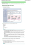 Page 93Advanced Guide > Printing from a Computer > Printing with the Bundled Application Software > Creating an Album >
Selecting the Paper and Layout
Selecting the Paper and Layout
1.Click Album from Menu.
The Page Setup screen appears.
2.Set the following items in the General Settings section:
Paper Size
Orientation
Cover
Double page album
Page number
Note
See Help on the paper size that can be selected.
You can select whether to display images on the inside of the front and back covers in the
Cover Options...