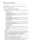 Page 236Restrictions on Printer SharingIf you are using the XPS printer driver, replace "Canon IJ Preview" with "Canon IJ XPS Preview" whenreading this information.
These are restrictions that apply when you are using a printer in a network environment. Check the
restrictions for the environment you are using.
When You Are Sharing a Printer in a Network•
A print completion message may be displayed. To disable the message from being displayed, follow
the procedure below.
◦
If you are using Windows...