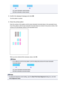 Page 73(A) Least noticeable vertical streaks
(B) Most noticeable vertical streaks
8.
Confirm the displayed message and click  OK
The third pattern is printed.
9.
Check the printed pattern Enter the numbers of the patterns with the least noticeable horizontal stripes in the associated boxes.
Even if the patterns with the least noticeable horizontal stripes are clicked in the preview window, their
numbers are automatically entered in the associated boxes.
When you have entered all the necessary values, click...