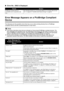 Page 7268Troubleshooting
„Error No.: 2002 Is Displayed
Error Message Appears on  a PictBridge Compliant 
Device
The following are the possible errors that may  occur when printing directly from a PictBridge 
compliant device and the countermeasures to clear them.
CauseAction
PictBridge compliant device is 
connected via an unsupported USB 
hub. See “Nineteen Flashes: An unsupported USB hub is connected. Remove the 
hub.” on page 65 in “ALARM Lamp Flashes Orange” on page 64.
Note
z
This section describes errors...