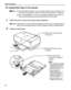 Page 12Basic Printing
8
„Loading Plain Paper in the Cassette
zFor detailed information on the specialty media Canon provides for use 
with its various printers, refer to “U
Using Specialty Media”on page 13.
zSee “Printing Media” in the 
User’s Guide for detailed instructions on 
how to load envelopes and specialty media into the printer.
1Flatten the four corners of the paper before loading it.
When paper is curled, hold the opposing curled corners and gently bend 
them in the opposite direction until the paper...