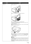 Page 7975
Troubleshooting
Paper jammed inside the printer at the 
transport unit. Remove the paper following the procedure below.
(1)
Open the Rear Cover.
(2) If you can see the jammed paper, slowly pull the paper out.
z Be careful not to touch the components inside the printer.
z If you cannot pull the paper out, turn the printer off and turn it back on. The 
paper may be ejected automatically.
(3) Close the Rear Cover.
(4) If you were not able to remove the paper out in step 2, remove the Cassette.
(5) Slowly...