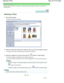 Page 139Advanced Guide > Printing from a Computer > Printing with the Bundled Application Software > Printing Stickers >
Selecting a Photo
Selecting a Photo
1.Click Select Images. 
The Select Images screen appears.
2.Select the folder that contains the image you want to  print from the folder tree area.
The images in the folder will be displayed as thumbnails (miniatures).
3.Select the image(s) you want to print and click  (Import to Inside Pages).
The selected image(s) are displayed in the selected  image...