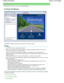 Page 91Advanced Guide > How to Use This Manual > Printing This Manual
Printing This Manual
Click  to display the print pane to the left of the on-screen manual.
Note 
Click  to close or display the print pane.
W hen you click  and then click Page Setup, the Page Setup dialog b ox appears. You can then
easily set up the paper to be used for printing.
Click , and then click Print Settings to display the Prin t dialog box. W hen the dialog box is
displayed, select the printer to be used for printi ng. The Print...