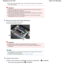 Page 43 Do not hold the Print Head Holder to stop or move it forcibly. Do not touch the Print Head Holder
until it stops completely.
 Important
 Do not place any object on the Top Cover. It will  fall into the Rear Tray when the Top Cover is
opened and cause the printer to malfunction.
 Do not touch the metallic parts or other parts ins ide the printer.
 If the Top Cover is left open for more than 10 min utes, the Print Head Holder moves to the right.
In this case, close and reopen the Top Cover.
 Do not open...