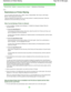 Page 463Advanced Guide > Appendix > Sharing the Printer on a Network > Restrictions on Printer Sharing 
P415 
Restrictions on Printer Sharing 
If you are using the XPS printer driver, replace Can on IJ Status Monitor with Canon IJ XPS Status
Monitor when reading this information.  
These are restrictions that apply when you are usin g a printer in a network environment. Check the
restrictions for the environment you are using. 
When You Are Sharing a Printer in a Network 
A print completion message may be...