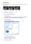 Page 57Adjusting ToneWhen printing black and white photos, you can produce the cooling effects of cool colors and the warming
effects of warm colors.Cool  is selectedStandard is selectedWarm  is selected
The procedure for adjusting tone is as follows:
1.
Open the printer driver setup window
2.
Select the media type
For  Media Type  on the Main tab, select  Photo Paper Plus Glossy II , Photo Paper Pro Platinum ,
Photo Paper Pro Luster , Photo Paper Plus Semi-gloss  or Other Fine Art Paper .
3.
Set grayscale...