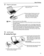 Page 9Basic Printing5
2Prepare to load paper.
3Load the paper.
„Loading Plain Paper
Note • Place the printer on a flat surface.
• Do not place any obstacles in front of the printer to secure the space 
for paper output. 
• Remove each sheet as soon as paper is out. If the Paper Output Slot  Cover is stacked with printed sheets, they may be folded or jammed.
• When performing duplex printing, pay great attention to the dust and  stain on the area (desk, etc.) where the printed paper is ejected. 
Printing with...