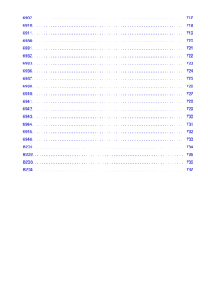 Page 136902. . . . . . . . . . . . . . . . . . . . . . . . . . . . . . . . . . . . . . . . . . . . . . . . . . . . . . . . . . . . . . . . .   717
6910. . . . . . . . . . . . . . . . . . . . . . . . . . . . . . . . . . . . . . . . . . . . . . . . . . . . . . . . . . . . . . . . .   718
6911. . . . . . . . . . . . . . . . . . . . . . . . . . . . . . . . . . . . . . . . . . . . . . . . . . . . . . . . . . . . . . . . .   719
6930. . . . . . . . . . . . . . . . . . . . . . . . . . . . . . . . . . . . . . . . . . ....