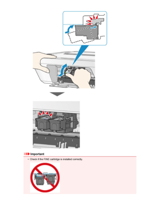 Page 130Important
•
Check if the FINE cartridge is installed correctly.
130
 