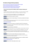 Page 585The Machine Stopped Working Suddenly
Cannot Communicate with the Machine After the Network Settings Are Changed
Cannot Communicate with the Machine over the Wireless LAN
Cannot Communicate with the Machine Using the Access Point Mode
Cannot Print or Scan from a Computer Connected to the NetworkCannot Communicate with the Machine After the Network Settings AreChanged
It may take a while for the computer to obtain the IP address, or you may need to restart your computer.Search for the machine again after...