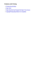 Page 606Problems with Printing
Printing Does Not Start
Paper Jams
Paper Does Not Feed Properly/"No Paper" Error Occurs
Copying/Printing Stops Before It Is Completed
606
 