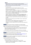 Page 670Note•
When the machine is used over LAN, the port name of the machine is displayed as"CNBJNP_xxxxxxxxxx". "xxxxxxxxxx" is the character string generated from the MAC address or a
character string specified by the user when setting up the machine.
•
If the setting is incorrect:
Reinstall the MP Drivers with the Setup CD-ROM or install them from our website.
•
Printing does not start even though the machine is connected to the computer using a USB cable and the port named "USBnnn"...