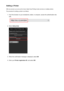 Page 69Adding a PrinterWith one account, you can use the Canon Inkjet Cloud Printing Center services on multiple printers.
The procedure for adding a printer is as follows:1.
From the browser on your smartphone, tablet, or computer, access the authentication site
URL
2.
Select  Add printer
3.
When the confirmation message is displayed, select  OK
4.
Enter your Printer registration ID , and select OK
69
 