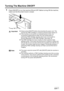 Page 1614Chapter 1Before Printing
Turning The Machine ON/OFF
1
Press [ON/OFF] to turn the machine ON and OFF. Before turning ON the machine, 
make sure the Document Cover is closed.
ImportantzAlways press [ON/OFF] before disconnecting the power cord. This 
ensures the FINE Cartridge is covered to prevent it from drying out.
zIf the machine is not used for an extended period of time, we 
recommend making black & white and color prints/copies or 
performing FINE Cartridge cleaning about once every month to...