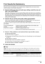 Page 5349
Troubleshooting
Print Results Not Satisfactory
If the print result is not satisfactory such as  white streaks, misaligned lines, and uneven colors, 
confirm the paper and print quality settings first.
z Check1: Do the page size and media type settings match the size and 
type of the loaded paper?
When these settings are incorrect,  you cannot obtain a proper print result. If you are printing a 
photograph or an illustration, incorrect paper type  setting may reduce the quality of printout color....