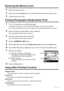 Page 3228Printing from a Memory Card
Removing the Memory Card
1
Open the Card Slot Cover.
2Make sure that the  Access lamp is not flashing, then remove the memory card.
3Close the Card Slot Cover.
Printing Photographs (Single-photo Print)
1
Turn on the machine, and load printing paper.
Load paper other than A4, Letter, or B5-sized plain paper in the Auto Sheet Feeder.
See “Turning the Machine On and Off” on page 2 and “Loading Printing Paper” on page 6.
2Make sure that the proper paper source is selected.
See...