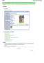 Page 168Advanced Guide > Printing from a Computer > Printing with the Bundled Application Software > Printing Layout > Editing
Editing
1.Click Edit.
The Edit screen appears.
2.Edit the layout if necessary.
Changing Layout
Adding Photos
Swapping Positions of Photos
Replacing Photos
Changing Position, Angle and Size of Photos
Cropping Photos
Printing Dates on Photos
Adding Text to Photos
Note
The edit information will be discarded if you exit Easy-PhotoPrint EX without saving the edited layout.
It is recommended...