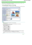 Page 203Advanced Guide > Printing from a Computer > Printing with the Bundled Application Software > Appendix 1: Easy-PhotoPrint EX Settings > Printing Multiple Photos on One Page
Printing Multiple Photos on One Page
You can print multiple photos on one page by selecting a multiple-photo layout in the Layout/Print screen.
Note
See the following section for details on how to select photos.
Selecting a Photo
The available number of photos and layout may vary depending on the media type.
Photos are arranged in the...