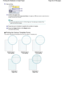 Page 553.Start printing.
(1) Confirm the page size.
To change the setting, use the Easy-Scroll Wheel or the  (Up) or  (Down) button to select the item to
change, and press the OK button.
 Note
 You can only select A4 or 8.5x11 (LTR) for Page size. The media type is limited to Plain
paper and cannot be changed.
(2) Press the [+] or [-] button to specify the number of copies.
(3) Press the Color button or the Black button.
The machine starts printing.
 Printing the Various Template Forms 
This section describes...