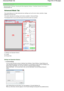 Page 542Advanced Guide > Scanning > Scanning with Other Application Software > ScanGear (Scanner Driver) Screens >
Advanced Mode Tab
Advanced Mode Tab
This mode allows you to make advanced scan settings such as the color mode, resolution, image
brightness and color tone.
This section describes the settings and functions available in Advanced Mode.
The displayed items vary by document type and how the screen was opened.
(1) Settings and Operation Buttons
(2) Toolbar
(3) Preview Area
Settings and Operation...