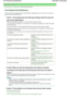 Page 665Advanced Guide > Troubleshooting > Print Results Not Satisfactory
Print Results Not Satisfactory
If the print result is not satisfactory due to white streaks, misaligned lines, or uneven colors, confirm the
paper and print quality settings first.
Check 1: Do the page size and media type settings match the size and
type of the loaded paper?
When these settings are incorrect, you cannot obtain a proper print result.
If you are printing a photograph or an illustration, incorrect paper type settings may...