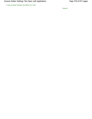 Page 578Scanner Button Settings Tab (Attach to E-mail)Page top
Page 578 of 877 pages
Scanner Button Settings Tab (Open with Application)
JownloadedtfromtManualsPrinterFcomtManuals 