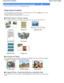 Page 20Advanced GuideTroubleshooting
Contents > Printing from a Memory Card > Using Various Functions
Using Various Functions 
You can print photos in various ways when you select Memory card  on the HOME
 screen. You can
also use the useful functions to print photos. 
For details, refer to the on-screen manual: 
Advanced Guide.
 Printing Photos in Various Layouts 
You can select various layouts on the Memory card m enu screen. You can also select DPOF print.
Layout print Sticker print  Captured info print...