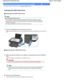 Page 27Advanced GuideTroubleshooting
Contents > Printing from a Memory Card > Inserting the USB Flash Drive
Inserting the USB Flash Drive 
 Inserting the USB Flash Drive 
 Note
Before inserting the USB flash drive
 If your USB flash drive cannot be inserted into the Direct Print Port of the machine, you may be
required to use an extension cable for the USB flas h drive. Purchase it at electronics retail stores.
 Some USB flash drives may have recognition problem, and  these devices may not guarantee proper...