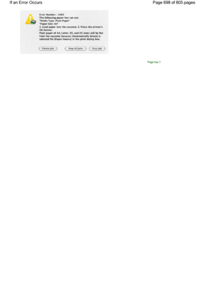 Page 698Page top
Page 698 of 805 pages If an Error Occurs
 