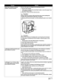 Page 178176Chapter 11Troubleshooting
Paper jams inside the machine 
(Duplex Transport Section).Remove the paper according to the following procedure.
1. Remove the Cassette.
If the paper is loaded in the Auto Sheet Feeder, remove the paper from 
the Auto Sheet Feeder.
2. Stand the machine with the left side down.
CautionAlways stand the machine with the left side down when standing the 
machine. Be careful that the right side is not down.
3. Slowly pull the jammed paper out while pulling the green cover toward...