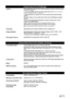 Page 206204Chapter 12Appendix
LayoutDefault (Selections based on the machine setting), Borderless, Bordered, N-up 
(2, 4, 9, 16*1), 35-up*2
*1
 Layout compatible with Canon-brand sticker above. See “Recommended 
Paper and Requirements” on page 22.
*2 Selected photos are printed in 35 mm film style layout (contact printing 
layout).
This print setting is only available with certain Canon PictBridge-compliant 
devices.
You can print shooting Info (Exif Data) on photos in list format, or in the 
margins of...