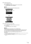 Page 59Chapter 3 57Printing from a Memory Card
2Select the print menu.
(1)Press [MEMORY CARD].
(2)Use [ ] or [ ] to select , then press [OK].
The photo selection screen is displayed.
3Select the photo you want to print.
(1)Use [ ] or [ ] to display the photo you want to print.
(2)Press [Color].
The print confirmation screen is displayed.
Note
 may be displayed on the LCD while reading the photo.
Note
Displaying Photos Automatically on the LCD (Slide Show)
You can automatically display photos in sequence when...